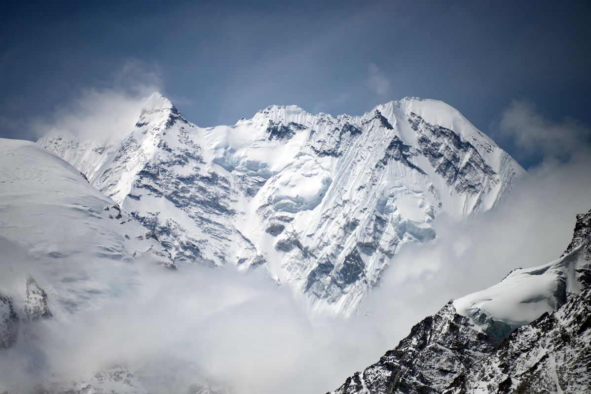 11 Nuptse Close Up From The Trail At The Beginning Of The East Rongbuk Valley To Mount Everest North Face Intermediate Camp In Tibet